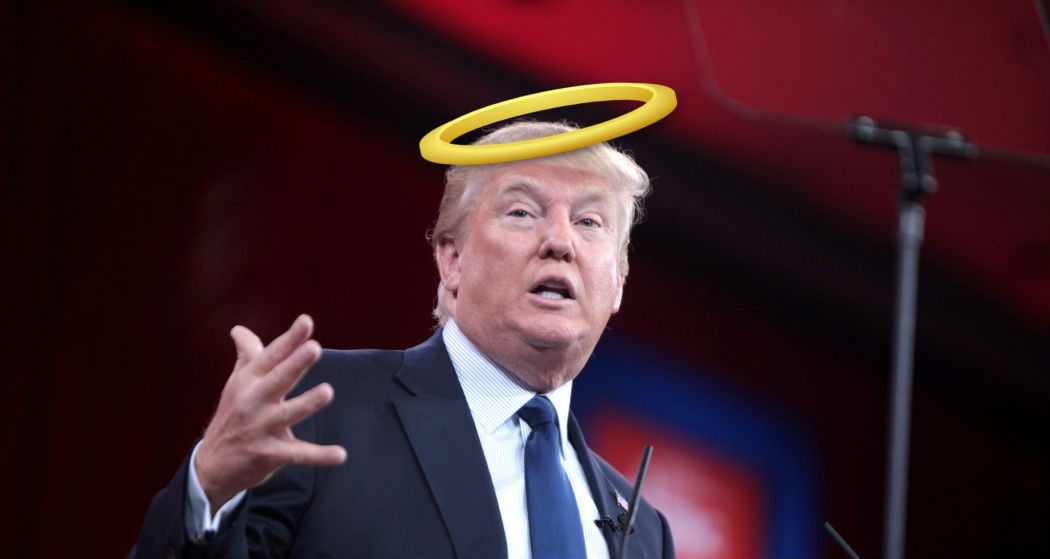 “Dieu voulait que Donald Trump devienne président” assure la porte-parole de la Maison Blanche Trump-halo